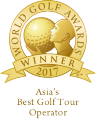 Asia's Best Golf Tour Operator 2017